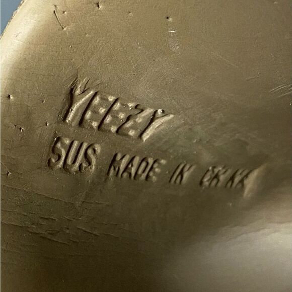 Adidas Yeezy Slide Core Brown womens size 5 - Picture 8 of 9